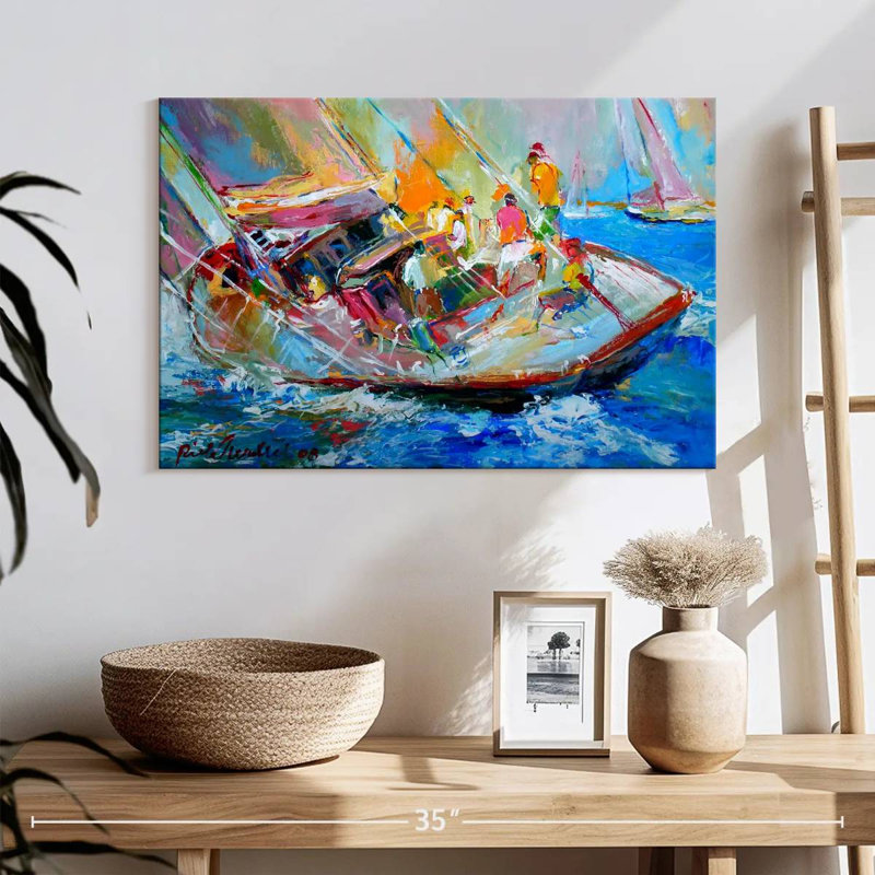 Mehar Sail, 16" H x 24" W