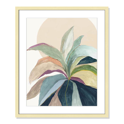 Sherbrooke Sunny Bright Leaves II by Asia Jensen Print