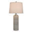Sarmiento - Lampe de table transitionnelle - Abat-jour blanc cassé-1147035718
