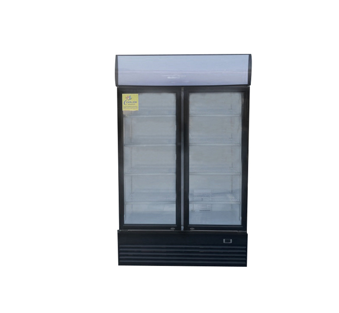 Cooler Depot 41'' W Freestanding 100 Cans (12 oz.) Beverage Cooler with Glass Door — FIN-0016887 | Fridge.com