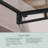 Palram - Canopia Amsterdam 22' W x 4' 7" D Acrylic Galvanized Steel Stationary Slope Door and Window Awning Gray/Clear-94259266