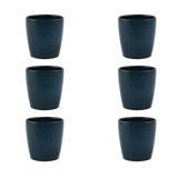 Gemstone Lapis Lazuli Stoneware Teacup
