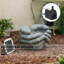 Handcrafted Floor Fountain with Lights-907733803