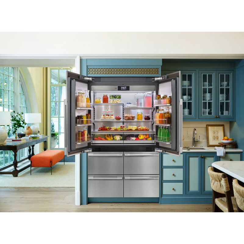 48-Inch Built-In French Door Refrigerator, Pre-Assembled