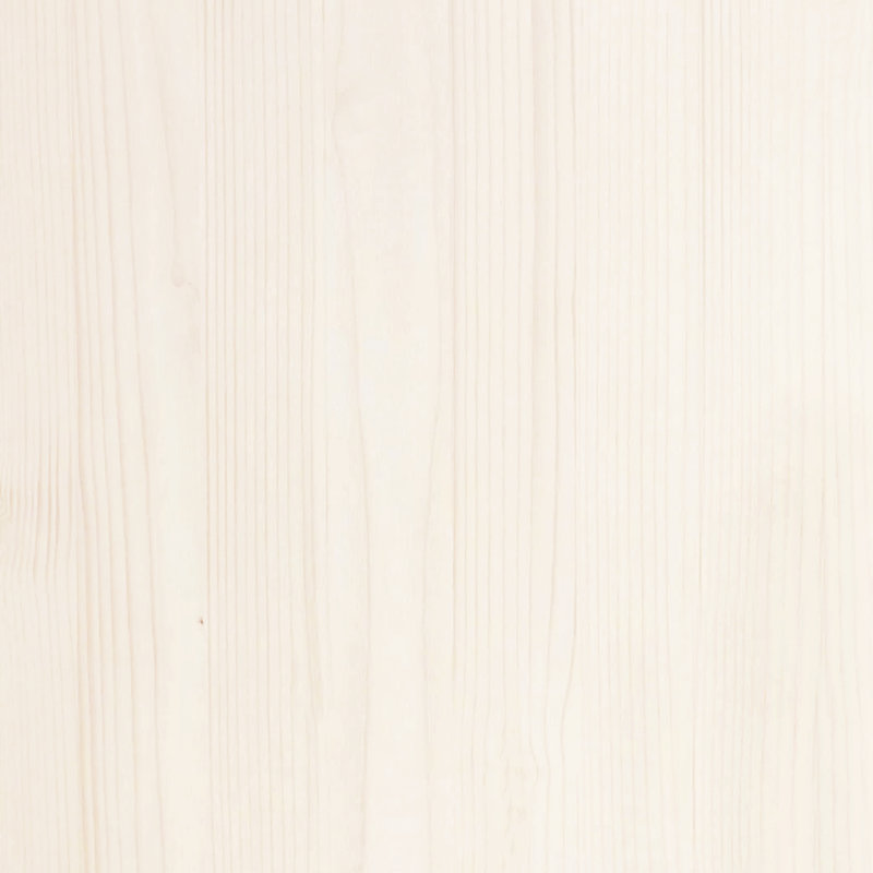 Table Chelsea blanche et naturelle, Blanc et naturel