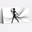 Ensemble de 1 toile murale Silhouette Dance-644828608-644828610