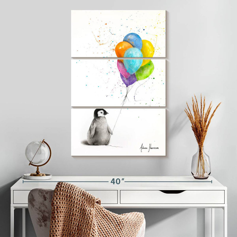 Brampt Positive Penguin, 32" H x 20" W