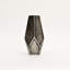 Vases décoratifs en nickel antique en aluminium - ensemble de 3 pour des décorations de table élégantes et une décoration polyvalente