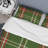 Green Checked Tartan - Abstract Duvet Cover Set - Microfiber Polyester-660859656