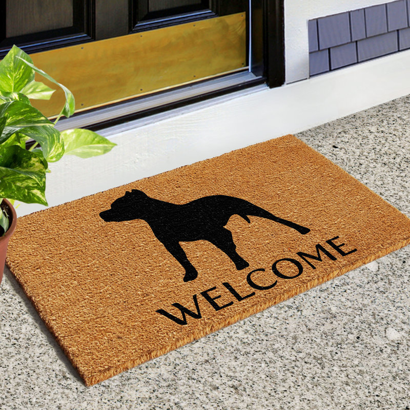 Tapis d'extérieur antidérapant Reimer Pit Bull, Rectangle 1 pi 4 po x 2 pi 4 po