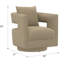 Fauteuil d'appoint pivotant 30 po Braydyn-2022833369