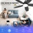 42 In. Indoor/outdoor Modern Black Ceiling Fan With Dimmable 3 Color Led Light And Remote Control, Reversible Dc Motor