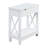 Gerde End Table and Built-In Outlets-865853743