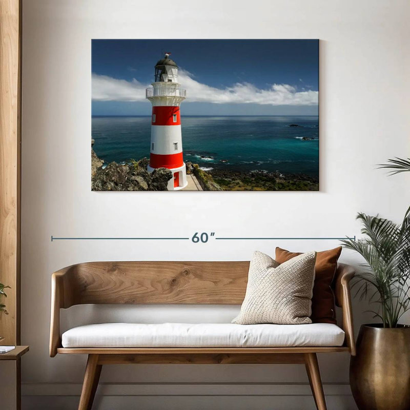 Aletra Cape Palliser Lighthouse, 30" H x 45" W