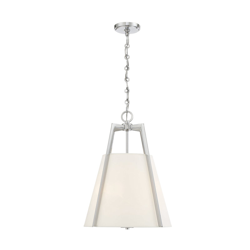 Luminaire suspendu 3 lumières Joy, Chrome