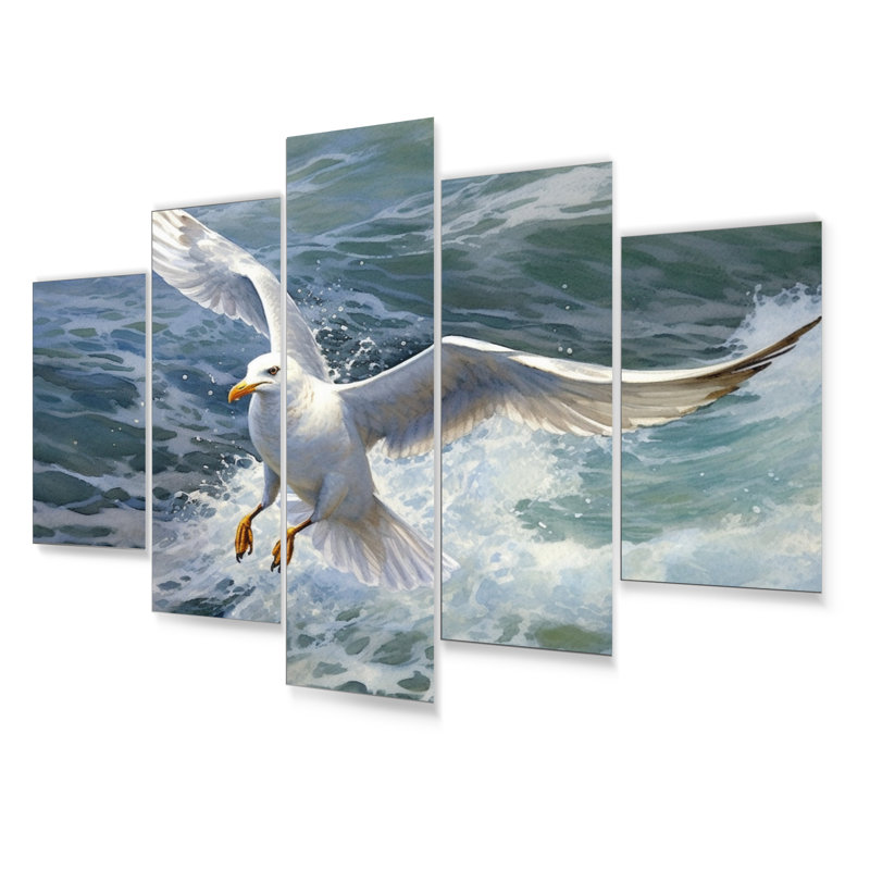 Coastal Animals Wall Decor on Metal