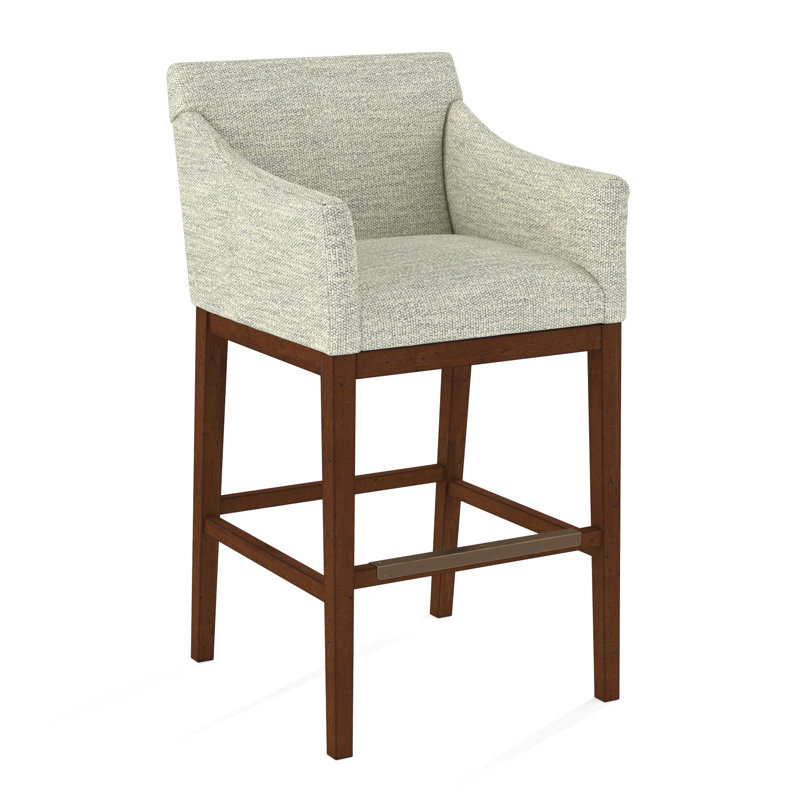 Upholstered Stool, 61698-88, Nutmeg