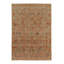 Distressed Homage Hand Knotted Wool Geometric Area Rug-1550418137