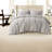 Luxury Cotton Jacquard Bedding Sets, Ivory Polyester For Home Comfort