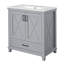 Meuble-lavabo de salle de bain avec lavabo simple-431964684