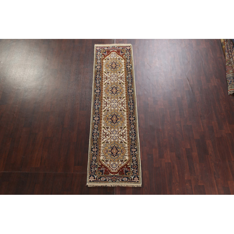 One-of-a-Kind 2' 7''X9' 7'' New Age Runner Wool Area Rug in