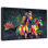 Animal " Two Horses Color Splash Paint Wall Art "