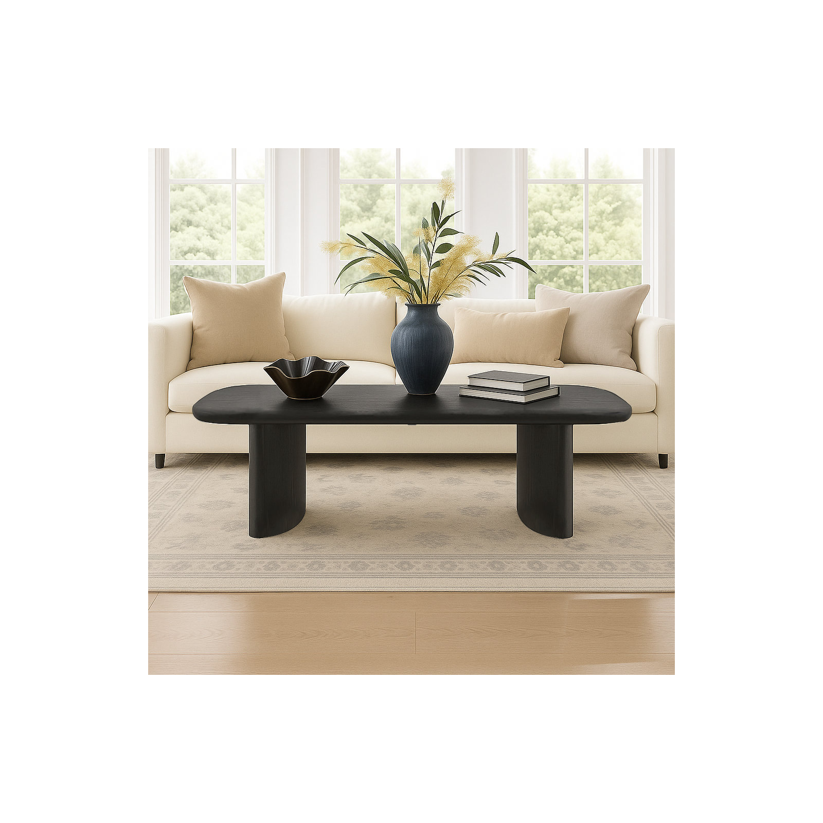 Circa Coffee Table, Black