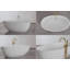 62.8'' x 30.3'' Freestanding Soaking Cement Bathtub-254256130