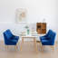 Eilis 109.22cm H Polyester Upholstered Upholstered Back Side Chair-1130180114