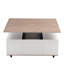 Table basse à plateau relevable