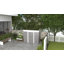 Abri de rangement en métal de 1,74 m x 1,10 m-130785171-130785168