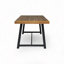 Ensemble de salle à manger d'extérieur moderne 7 pièces avec chaise empilable-1603672858
