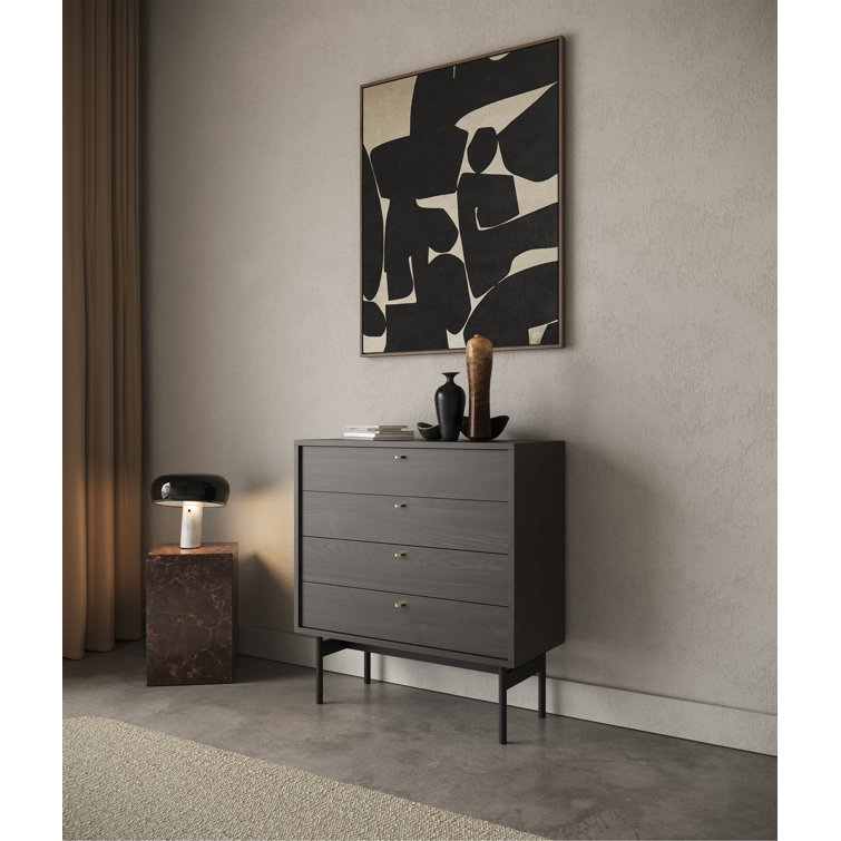 Alyssya 4-Drawer Dresser Portland 85 cm
