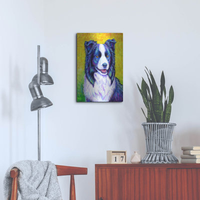 "Border Collie" par Rebecca Wang Art