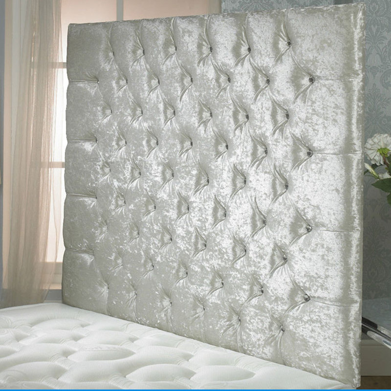 Shaw Upholstered Headboard, White, Super King (6')