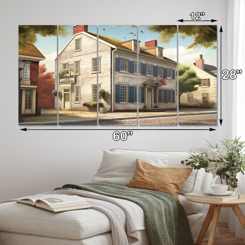 Ensemble de 5 décorations murales