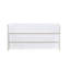 Grand lit perse blanc avec rangement Perse