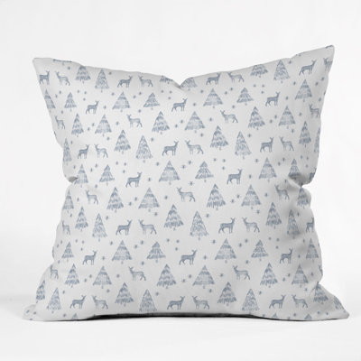 Coussin décoratif intérieur / extérieur Watercolor Nordic Winter