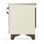 Cuisinière à induction 36 pouces avec 6 éléments à induction en blanc antique (garniture brunie) Majestic III Series-124828729-124828728