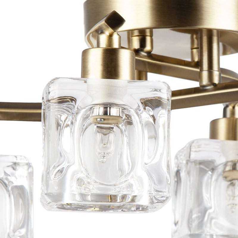 Glass Flush Mount