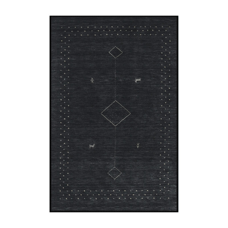 Oriental Indoor Rug, Rectangle 5' x 7'