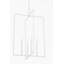 Lanterne 4 lumières Middleborough par Mark D. Sikes pour Hudson Valley Lighting-2003504055-2003504058