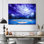 Baseball Field At Night V - Sport Baseball Wall Art Living Room