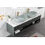 Lavabo vasque de salle de bain moderne ovale 24 "x 14" Modern-123626449