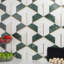 Decade Polished Marble And Brass Mosaic-1985278909