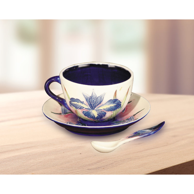 Porcelain Teacup and Saucer