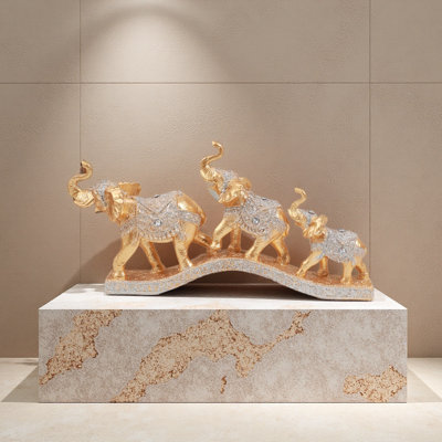 Creative Elephant Statue Decor,