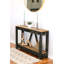 Console en bois massif de 46 po Tafari