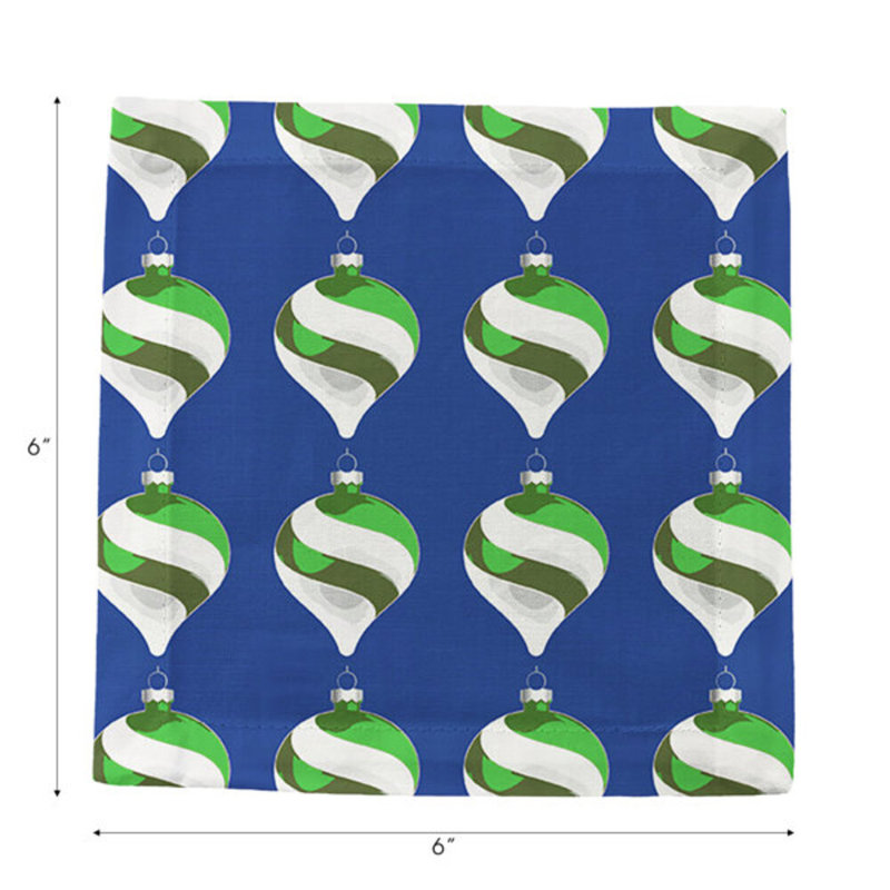Square Napkins, Blue