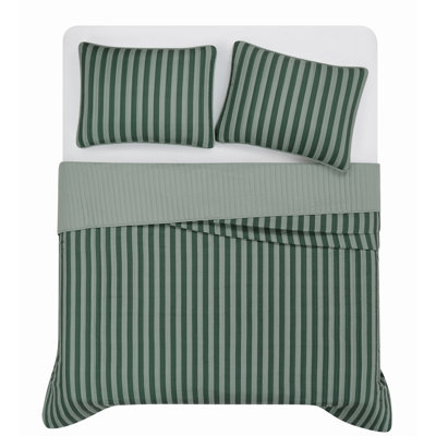 Truly Soft Weston Stripe Quilt Set